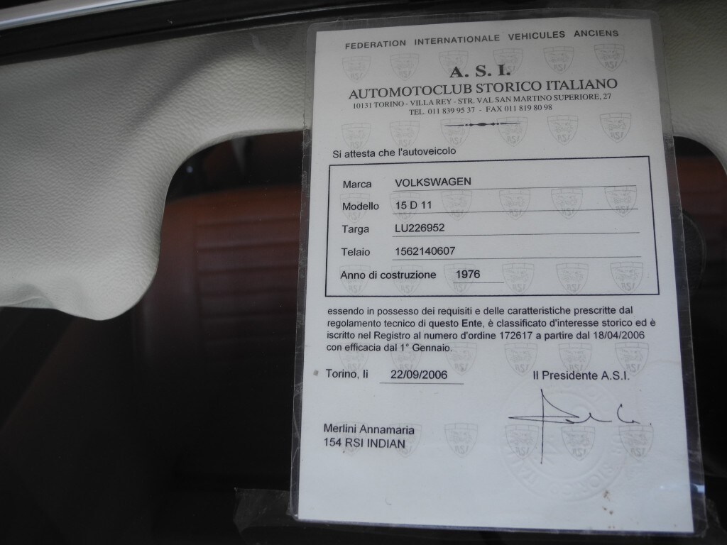 VOLKSWAGEN Maggiolino (1983) Maggiolino 1200 L (Messico) (7/8)